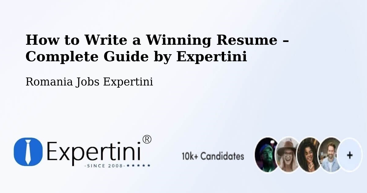 Resume Writing Guide for Job Seekers – Criș - Criș, Romania Jobs Expertini